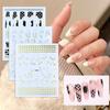 Attractive Manicure Sticker Ultra-Thin PVC Decorative
