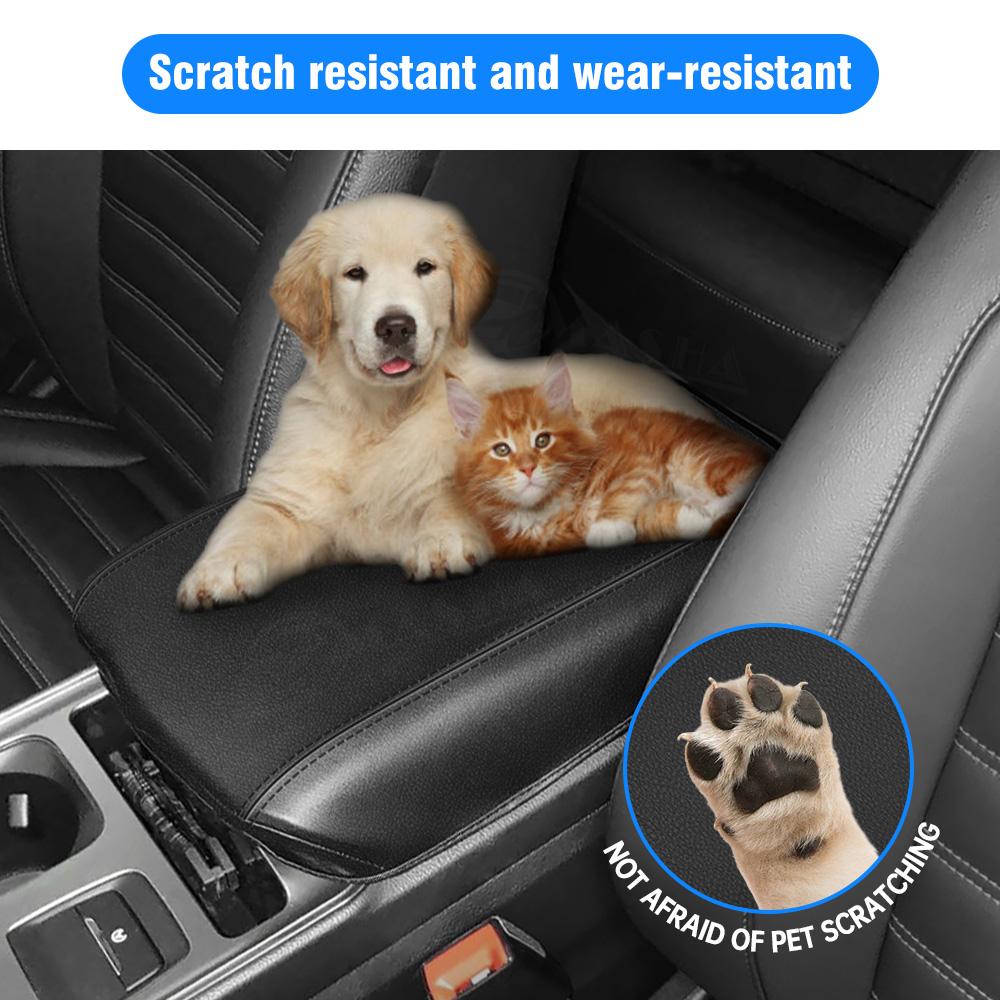 Car Armrest Box Protective Cover For Ford Edge 2015 2016 2017-2020 2021 2022 2023 Central Control Armrest Interior Accessories