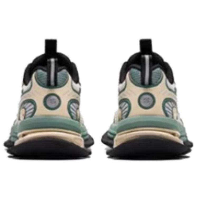 Anta Удобные простые амортизирующие нескользящие низкие повседневные туфли женские кроссовки желто-зеленые 122428805A-2