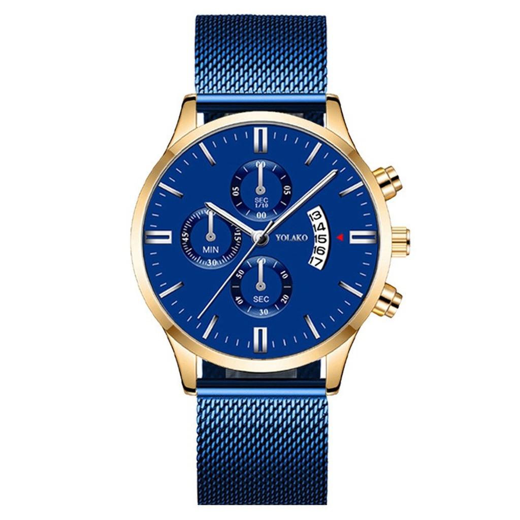 Mens Leather Business Fashion Watch Strap Watch For Gift Giving