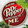 Винтажная металлическая вывеска Dr Pepper Настенное искусство Ретро Декор для кухни Бара Подарок