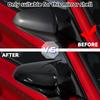 Пара черных накладок на боковые зеркала заднего вида Seat Leon MK4 Cupra 2020 2025 2025 2025 2025, автомобильные аксессуары