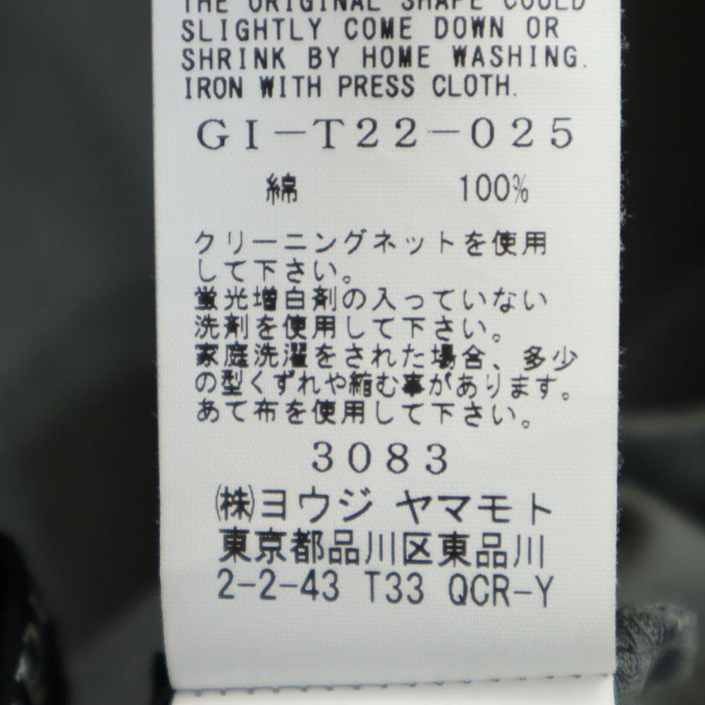 Футболка с рукавом три четверти Ground Y 3 Хаки-серый Youji Yamamoto Мужская Б/У