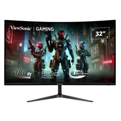 Изогнутый игровой монитор - VIEWSONIC - 32" - FHD - 180 Гц - VA-панель - 1 мс - VX3218-PC-MHD