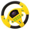 Детский развивающий руль Copilot Music для детей, интеллектуальная игрушка (желтый)