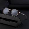 Fashion Round Frame Sunglasses Men'S Punk Sunglasses Men'S Sunglasses
