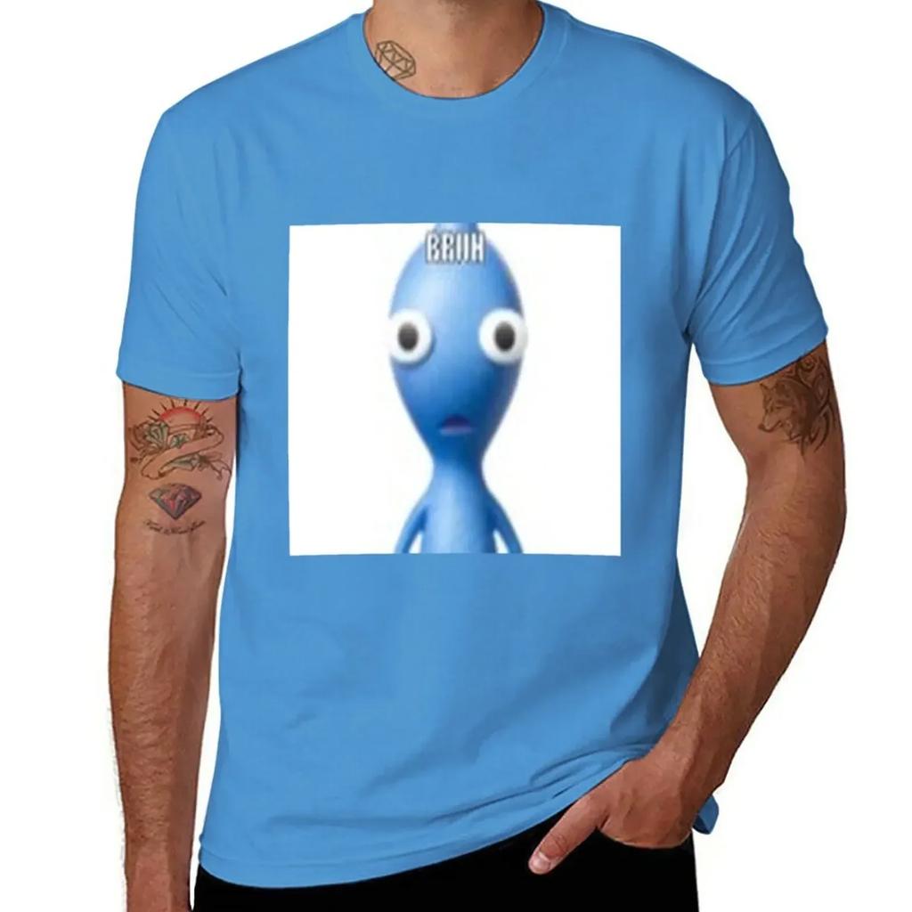 BRUH Pikmin 2 T-Shirt shirts graphic tees plain plus sizes t shirts men