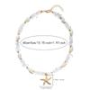 Bohemian Style Starfish Pendant Necklace Niche Design Shell Necklace  Holiday Party