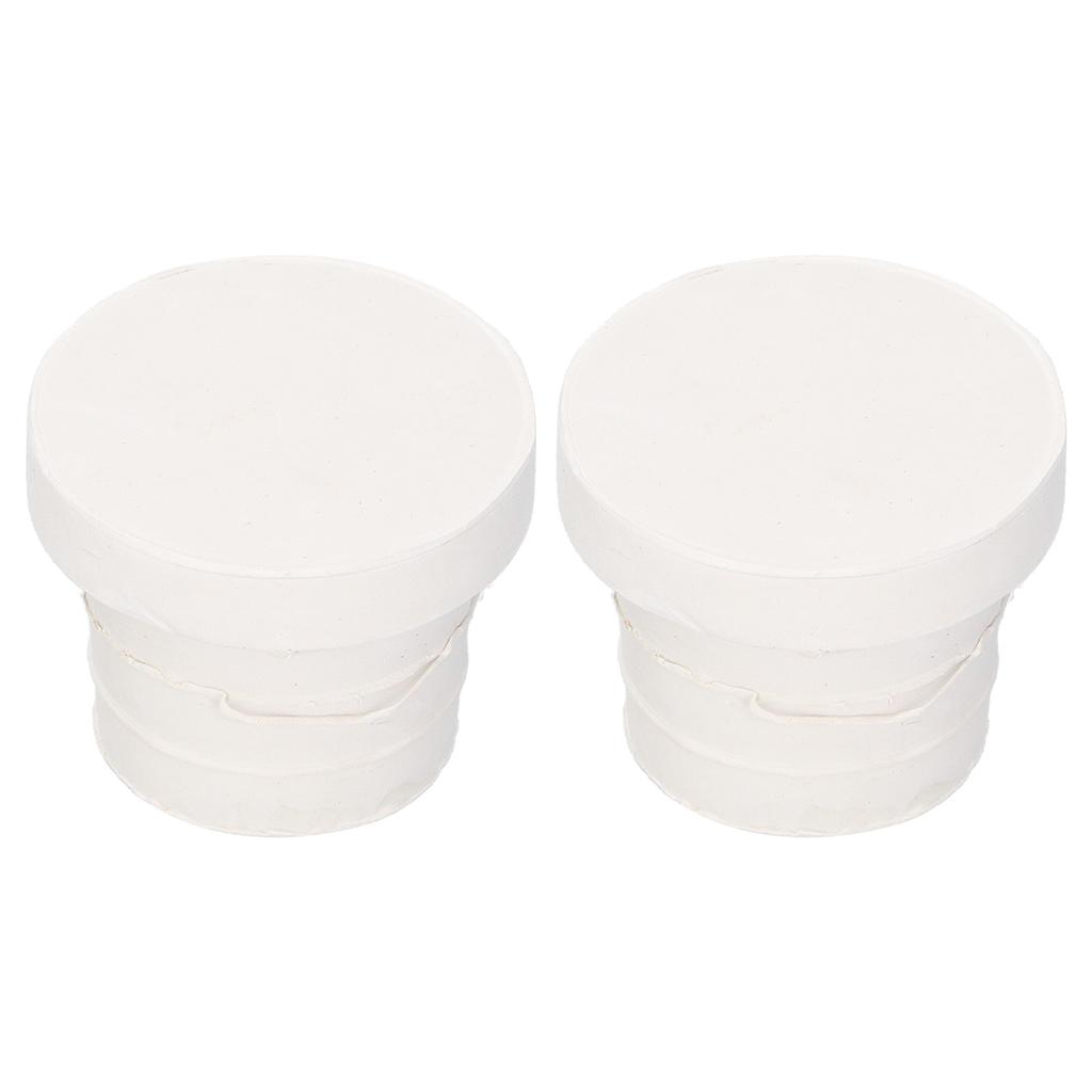 2Pcs Ladder Rubber Stopper Bumper Replacement Safety Guard Swimming Pool Supplies