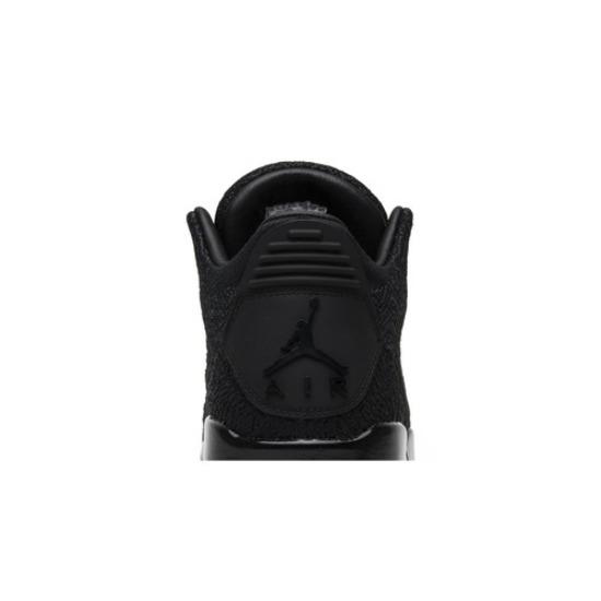 Air Jordan 3 Retro Flyknit Черный AJ3 AQ1005-001