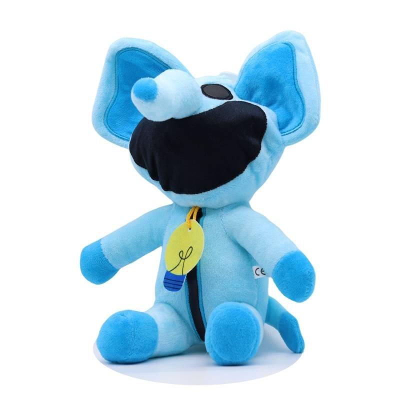 Мягкие игрушки Poppy Playtime Smiling Critters 30 см фиолетовые в лежачем положении супермягкий короткий плюш коллекция животных
