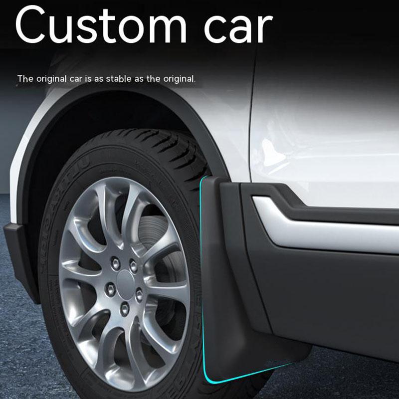 Car Fender Mud Flaps For Volkswagen ID.6 X VW ID6 ID 6 2022 Splash Guards MudFlaps Front Rear Mudguards Auto