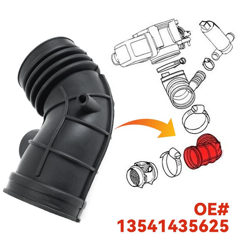 Engine Air Filter Intake Hose Boot Tubes Rubber For BMW 5 Series E39 528i 525i 520i 523i 7 Series 728i 1994 - 2001 13541435625