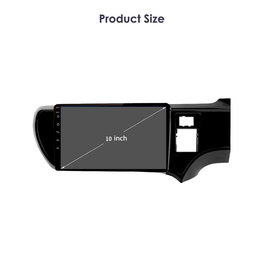 Android Car 5G WIFI Радио Навигация GPS Для Toyota Aqua Prius C 2011-2017 Мультимедийный Плеер Радио 2Din DVD Carplay экран