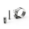 Stainless Steel Universal Car Exhaust Pipe Din Clamp Connectors 60mm 63mm 67mm