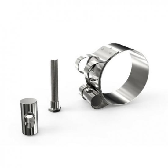 Stainless Steel Universal Car Exhaust Pipe Din Clamp Connectors 60mm 63mm 67mm