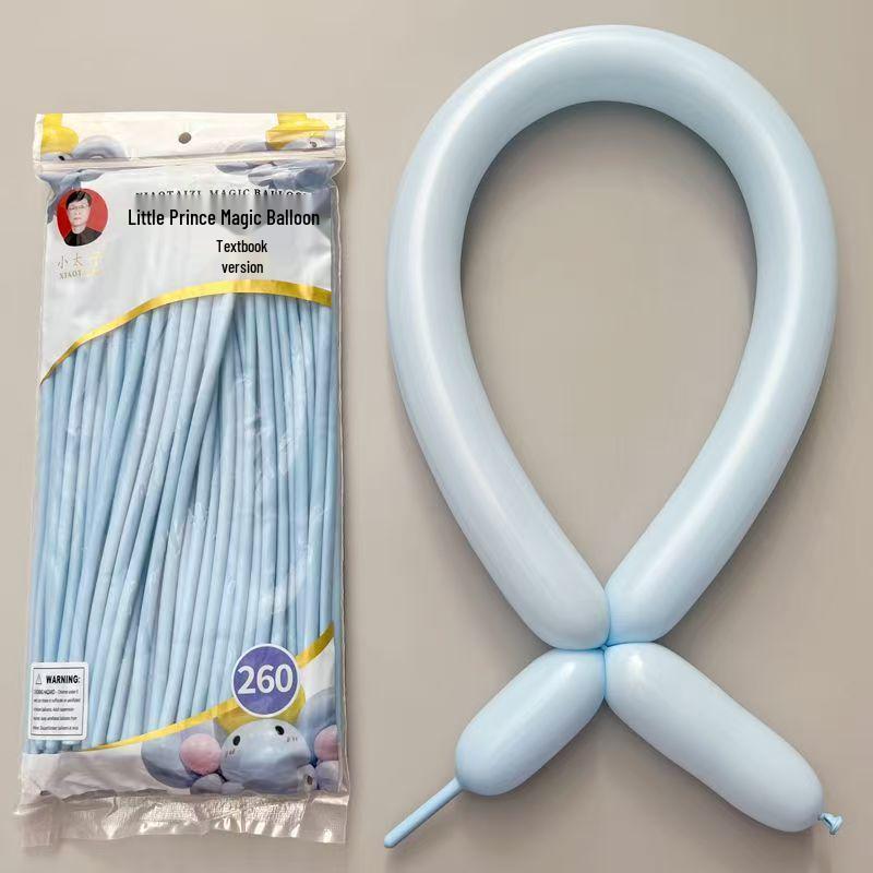 260 Нетоксичных Длинных Воздушных Шаров Макарон для Детей - Магический Клоун Моделирование
