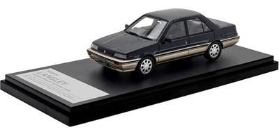 Inter Allied Hi Story 1/43 Масштаб Nissan Langley 4-дверный седан GT Twincam (1988) в цвете Полуночный синий жемчужный металлик/Искрящийся золотой металлик, Готовая модель