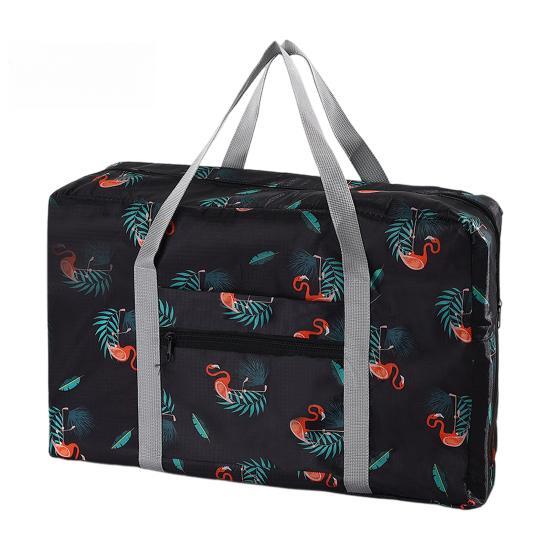 Складная дорожная сумка-тоут для ручной клади, водонепроницаемая переносная сумка для хранения с застежкой-молнией