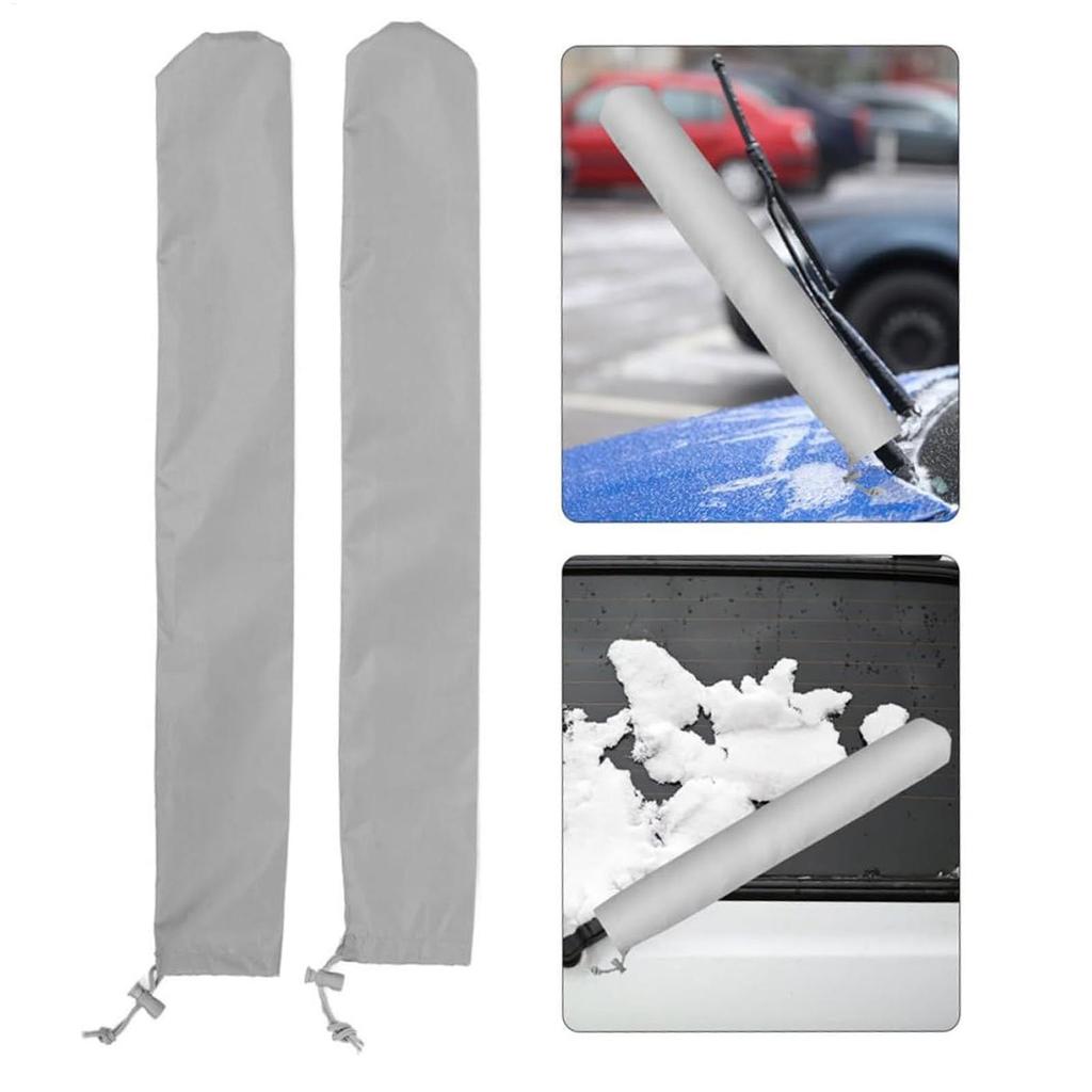 2 шт. Чехлы на щетки стеклоочистителя переднего стекла автомобиля, защита от дождя, колпачок из ткани Оксфорд для грузовиков, легковых автомобилей, внедорожников