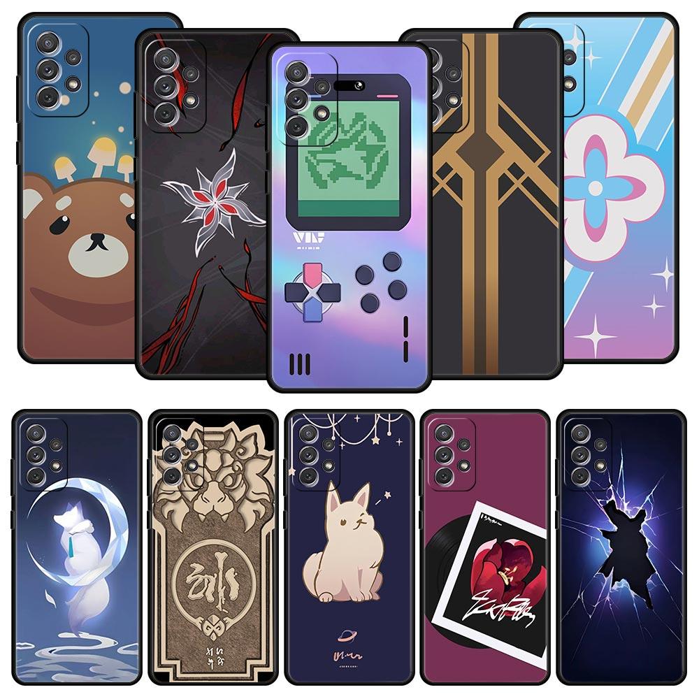 Чехол для телефона в стиле игры Honkai Star Rail для Samsung Galaxy A55 A53 A51 A35 A33 A25 A23 A21s A15 A13 A73 A71 A05s A03s