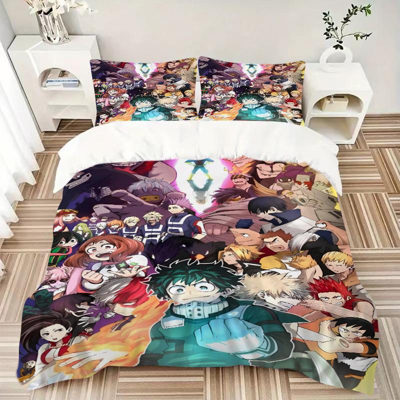 Hero'S Journey Unite Print 3Pcs Bedding Setduvet Cover With 2 Bedropillowcase Home Birthday Gift