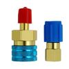 Quick Coupler Adapter Refrigerant Quick Couplers Kit,R1234YF To R134A Hose Adapter High and Low Side
