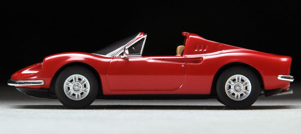 Tomica Limited Vintage 1/64 TLV Dino 246GTS Red Finished Product