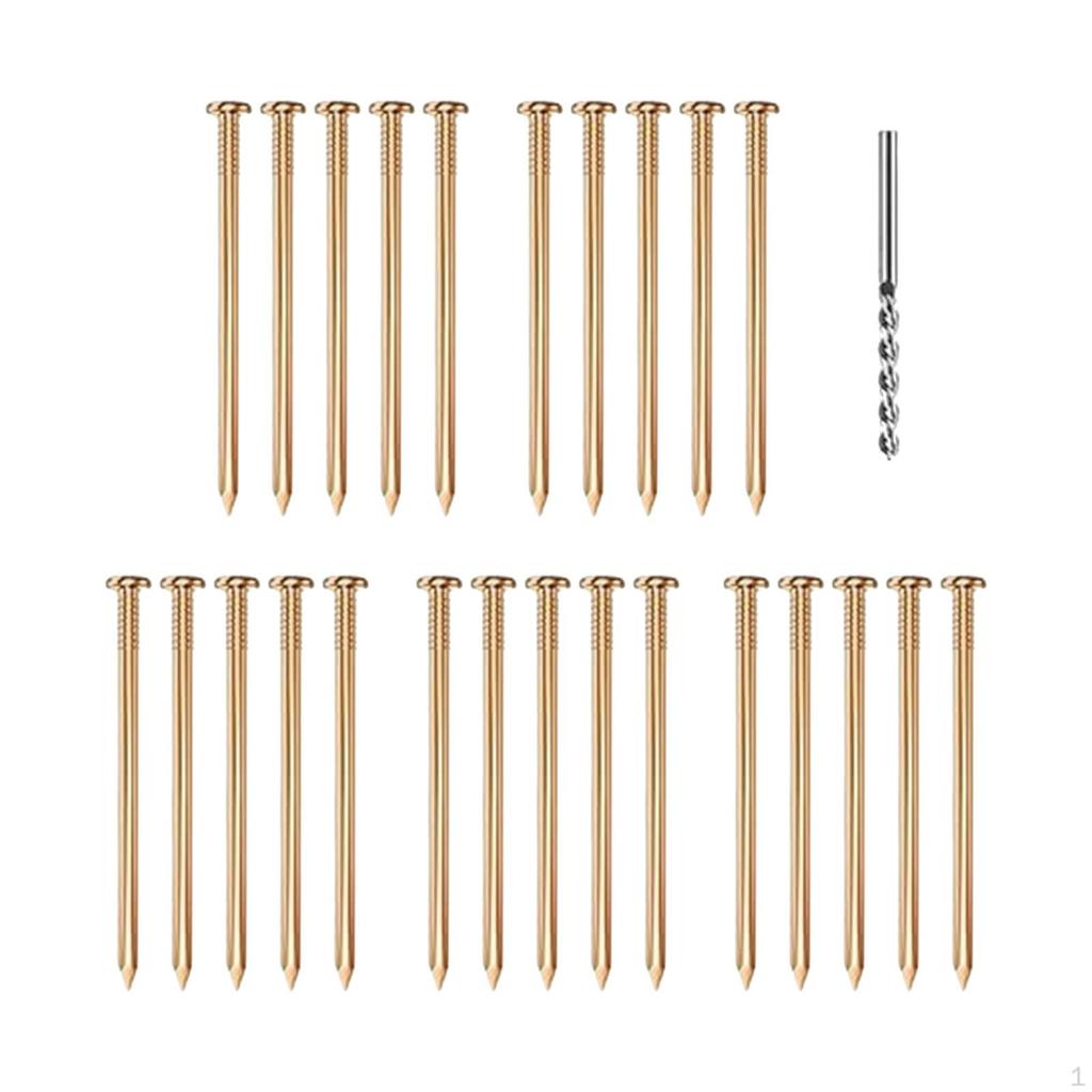 Медные гвозди для заплаток, прочные многофункциональные профессиональные шипы для сланца, пеньки для дерева