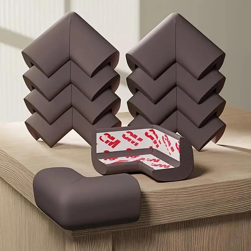 10Pcs Soft Edge Corner Guards - Baby Furniture Protectors | Toddler Table Safety Covers for Home Use