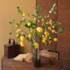 Decoration Restaurant Photography Props Lemon Fruit Artificial Flower Lemon Branch Green Plants