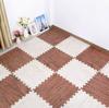 30*30cm Wood Grain Puzzle Floor Mat Eva Foam Interlocking Crawling Rug Crawling Mat Gym Puzzle Carpet,Thickening Floor Mats