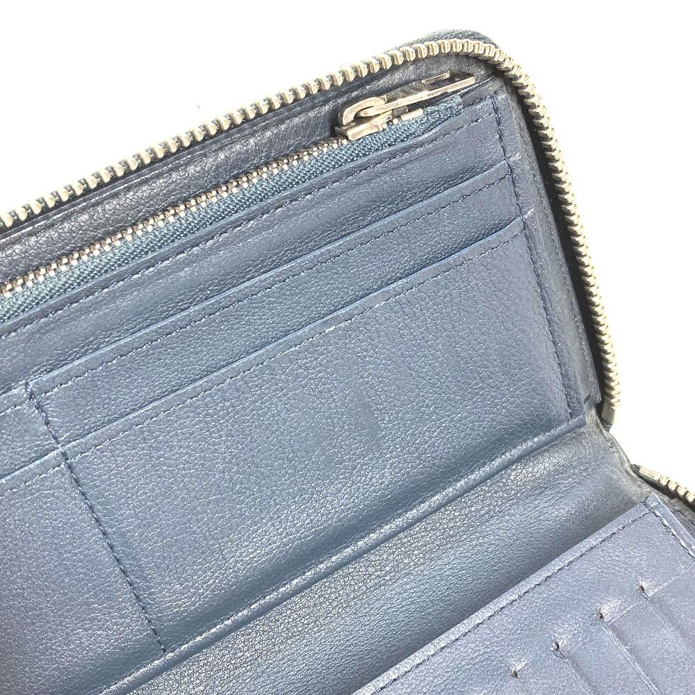 Louis Vuitton  M58823 Zippy Wallet Vertical Zip Around Long Wallet Leather Navy