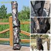 SOUGAYILANG Portable Waterproof Double-layer Camo Fishing Rod Bag Carrier Storage Case