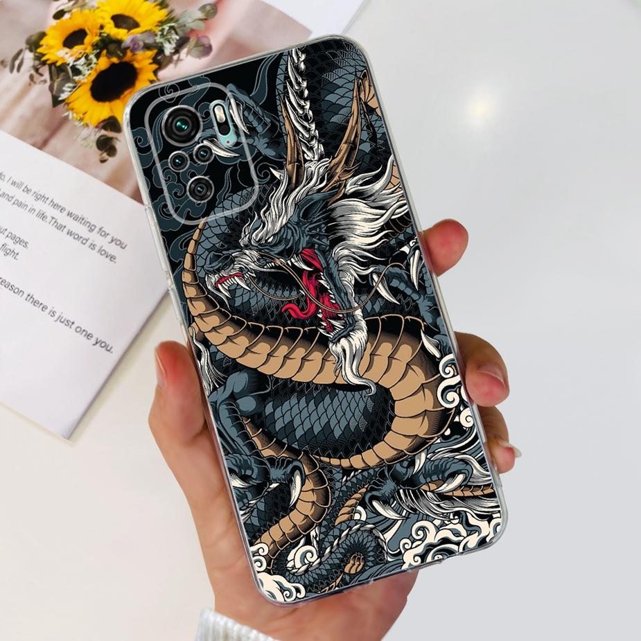 Чехол для Xiaomi Redmi Note 10 Note 10S Милый Мультяшный Расписной Чехол Мягкий Силиконовый Чехол Для Redmi Note 10 Pro Max Note10 10S Fundas