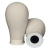 Yousheng Canvas Block Head Kit Training Styling Mannequin Wig Head DIY Durable Foam Canvas Material Display Head Wig Stand