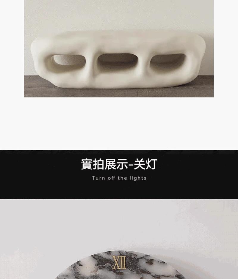 Круглые Роскошные Часы функция Натуральный Камень Алебастр Настенный Светильник Гостиная Мраморный Бра Декор Атмосфера Светодиодный Высококлассный Светодиодный Свет