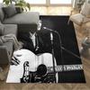 Elvis Presley Live Performance Floor Mat Suitable for Living Rooms Dining Room Study room Foyer Antislip Carpet Decorate Offices