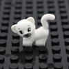 MOC Animal Figure Brick Building Blocks Pet Zoo Dog Penguin Cat Clown Fish Bird Bear Bat Squirrel Owl DIY Model Toys Girls Kids