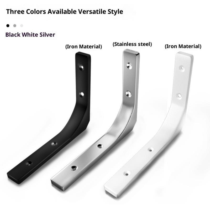 L-образный кронштейн для полки Треугольная опора Настенный угловой кронштейн Сверхпрочный угловой кронштейн для плавающих полок Стеллаж для хранения