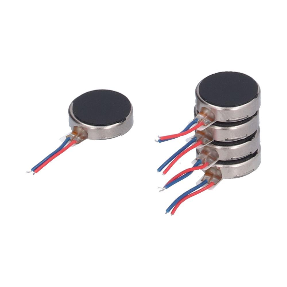 10x2.7mm Vibrating Motor DC 3V Micro Vibration Motor Durable Coin Button Type Motor For DIY