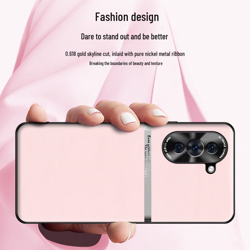 Защитный чехол Liquid Leather Anti-Fall для Huawei Nova 10 Pro — доступна цельная поставка