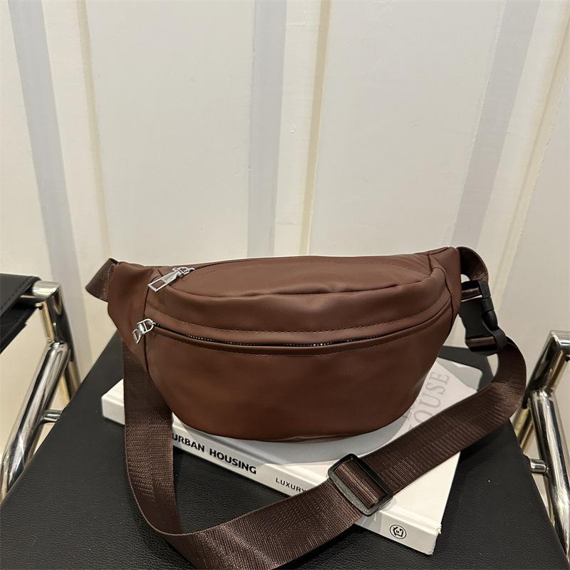 Сумка на пояс для мобильного телефона, простая модная брендовая женская нагрудная сумка, японский легкий небольшой рюкзак на одно плечо, женская повседневная спортивная сумка через плечо