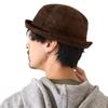 Happy Hat Soft Leather Pork Pie Hat, Brown, 60cm/57cm, Hat-1056-04-57