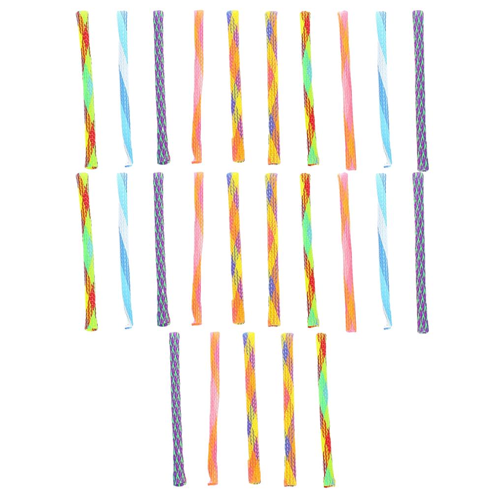 25 шт., плетеная игрушка для кошек, интерактивная игрушка для котят, жевательная пружина для кошек, режущихся зубов, для упражнений, подарок