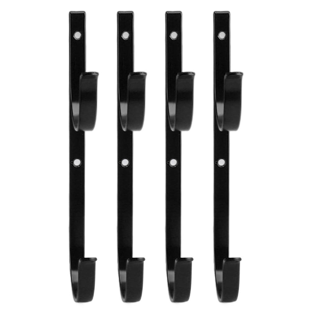 4 Sets Pool Pole Hanger Professional Aluminium Alloy Pool Holder Hook for Poles Brushes Vacuum Hoses Garden Tools