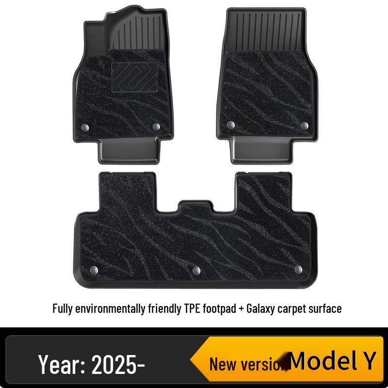 Всепогодные Эко-коврики из TPE для Tesla Model 3/Y (Обновленная модель) - Салон и Багажник