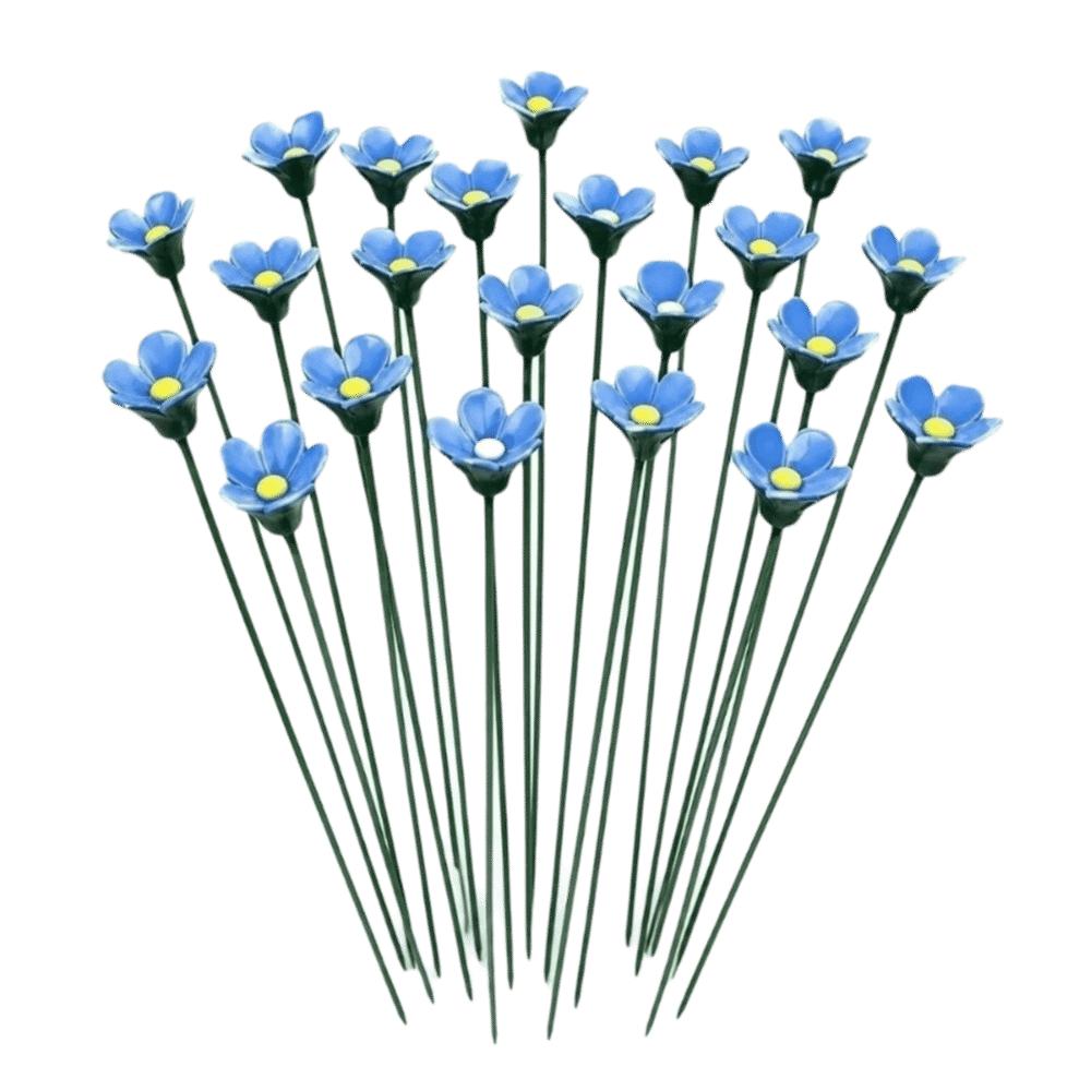 3 pcs Garden Decoration Bee Butterfly Water Dispenser Flower Shape Artificial Flower Party Decor
