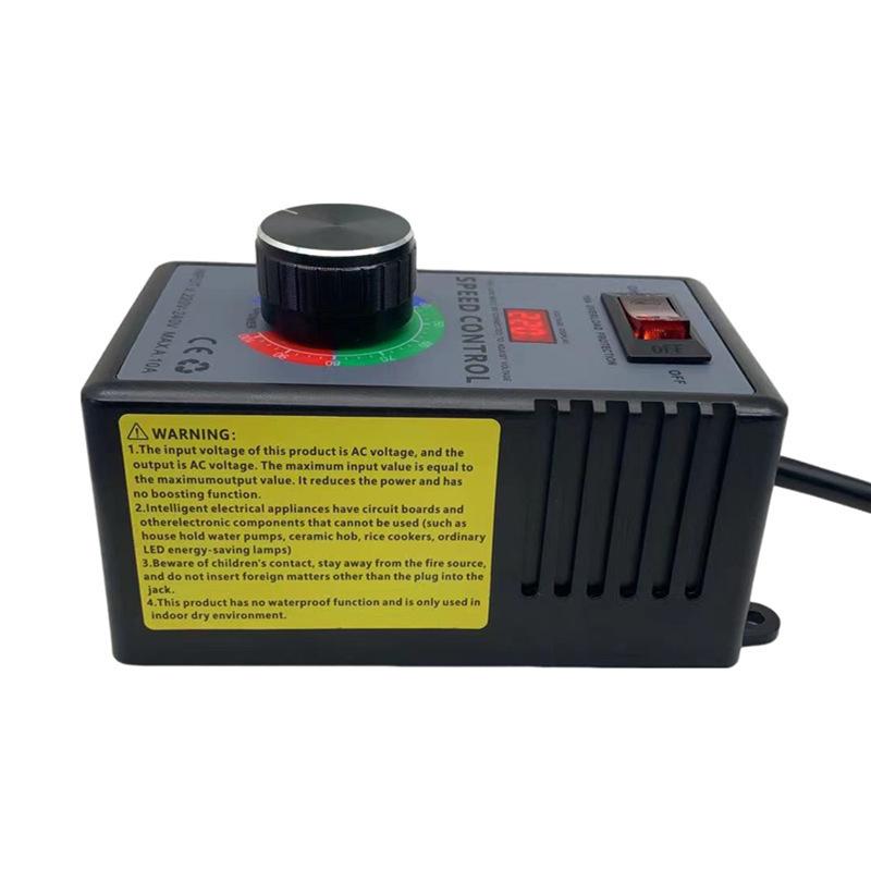 Adjustable Motor Regulator: Voltage & Speed Control for Electric Heater Fan Blower with Stepless Temperature & Light Adjustment.