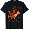 American Sign Language I Love You Thanksgiving Turkey T-Shirt